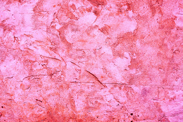 Texture of a concrete wall with cracks and scratches which can be used as a background