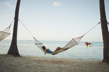 fishing on the beach