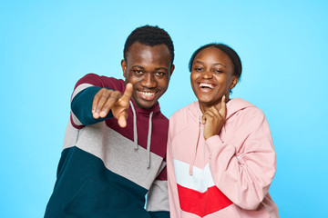 portrait of happy couple