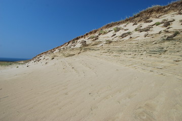 Natural landscape of the Curonian spit, Lithuania