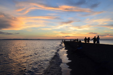 Fototapeta premium Breath-taking sunset