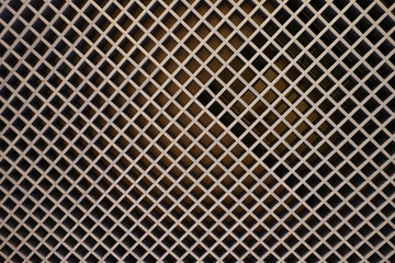Fototapeta premium Gray square design on a ceiling