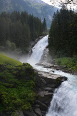 Krimmel waterfalls in Austria	