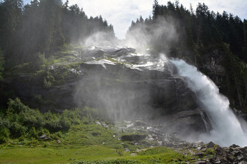 Krimmel waterfalls in Austria	