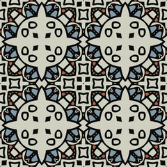 Seamless geometric pattern. Repeating texture for printing on wrapping paper, fabric, posters. Abstract background