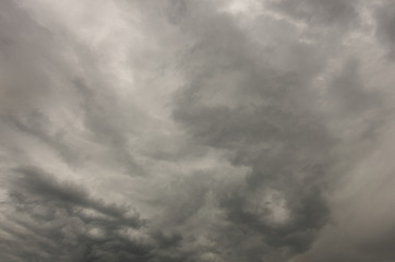 abstract background of dark stormy sky