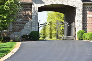 Archway on Driveway