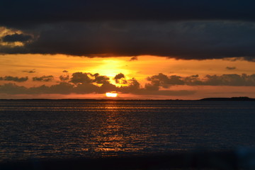Obraz premium Sunset on the waters of the Florida Keys