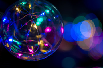 abstract background with bubbles