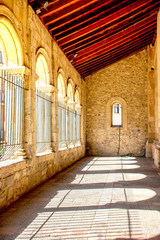 Portico iglesia de San Millan, Segovia