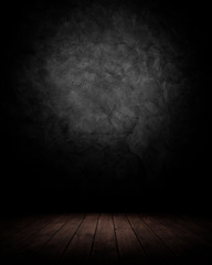 dark empty interior room. may used as background.