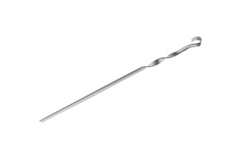 Skewer on white background