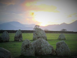 Castlerigg at sunset