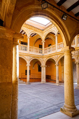 view of the town hall of Almansa in Albacete