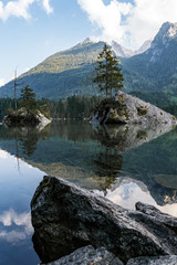 Obraz premium Berchtesgadener Alpen - Hintersee