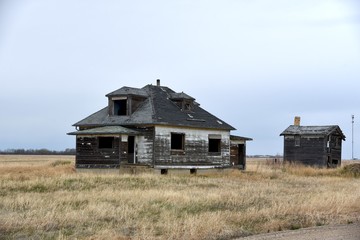 abandoned house