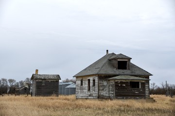 old wooden house