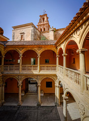view of the town hall of Almansa in Albacete
