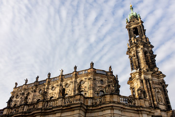 Fototapeta na wymiar Old church in Dresden, Germany