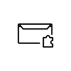 message icon design line style, game icon, logo and presentation template