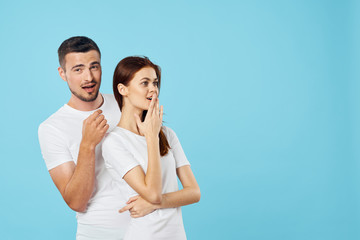 young couple on the beach