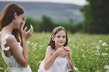 two girls in the park