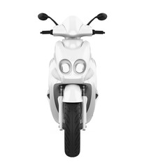 Scooter Motorcycle Isolated