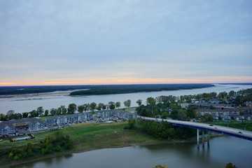 Mississippi river at Memphis, State of Tennessee