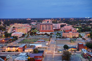 Memphis downtown and riverfront building, State of Tennessee	
