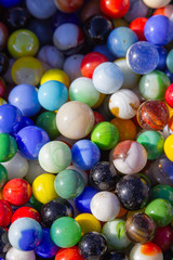 Fototapeta na wymiar colorful marbles
