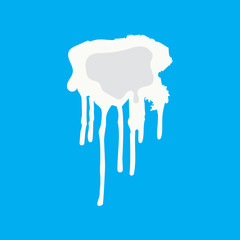 Splash MILK vector illustration Background design template
