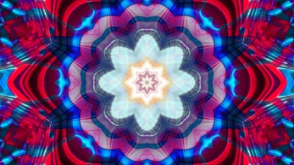Kaleidoscope Mandala Art Design Abstract Background