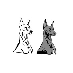 dog animal logo