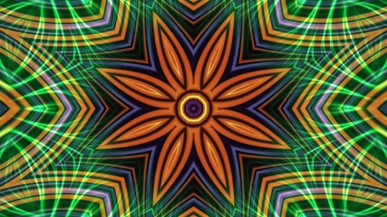 Kaleidoscope Mandala Art Design Abstract Background