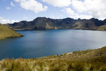 Obraz premium Laguna de mojanda