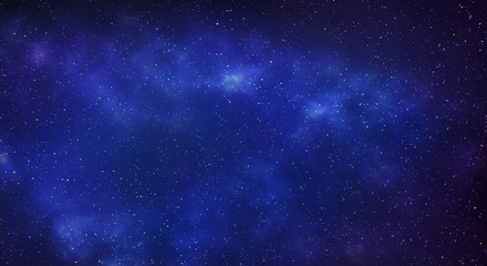Obraz na płótnie Canvas Milky way galaxy with stars and space background.