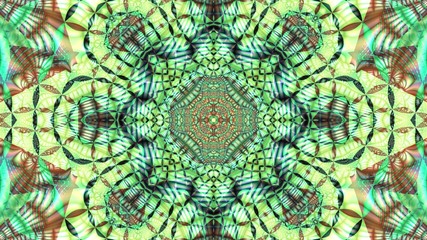 Kaleidoscope Mandala Art Design Abstract Background