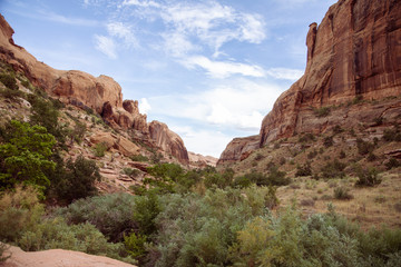 Fototapeta na wymiar moab Utah red rocks
