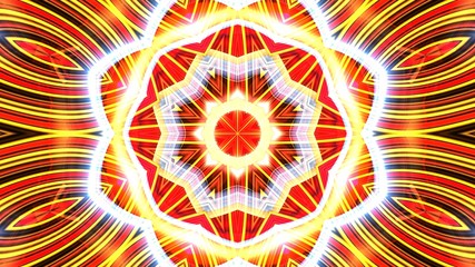 Kaleidoscope Mandala Art Design Abstract Background