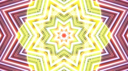 Kaleidoscope Mandala Art Design Abstract Background