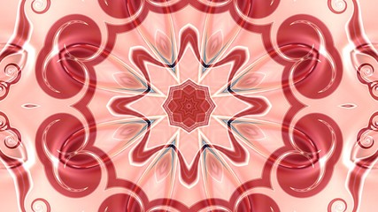 Kaleidoscope Mandala Art Design Abstract Background