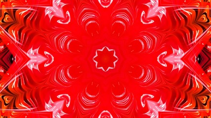Kaleidoscope Mandala Art Design Abstract Background