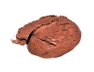 ice cream isolated on white background