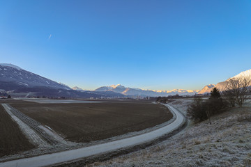 road in the inntal