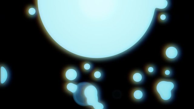 分裂する水玉