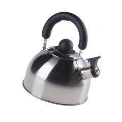 kettle or Stovetop whistling kettle on background new.