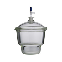 lab or Empty Flask isolated on a white background.