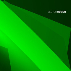 Abstract geometric vector background. green color patterns. illustrations for wallpapers, banners, backgrounds, cards, landing pages, etc.