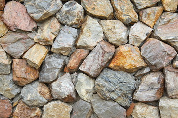 Background of stone wall texture 