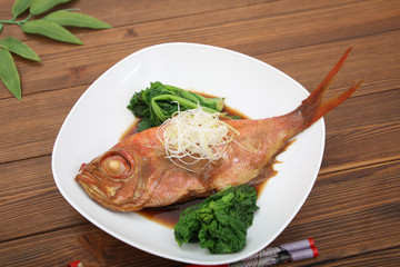 金目鯛の煮つけ